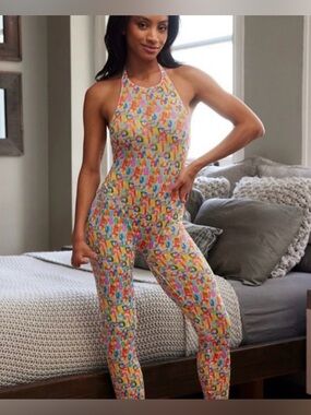 Savage X Fenty Multicolor Mesh Catsuit